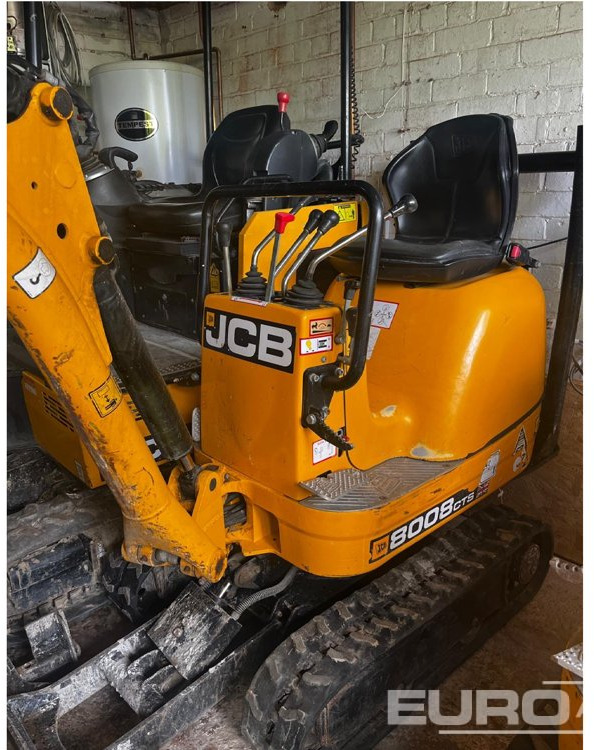 2019 JCB 8008CTS - Мини багер: снимка 2 2019 JCB 8008CTS - Мини багер: снимка 2