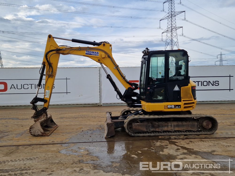 2019 JCB 85Z-1 - Мини багер: снимка 2 2019 JCB 85Z-1 - Мини багер: снимка 2