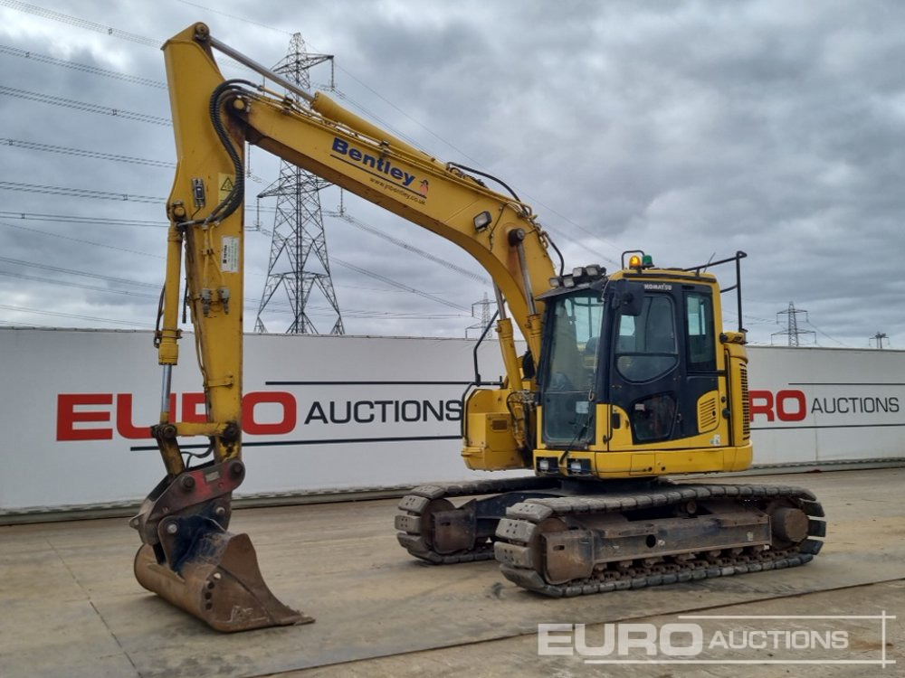 2019 Komatsu PC138US-11 - Верижен багер: снимка 1 2019 Komatsu PC138US-11 - Верижен багер: снимка 1