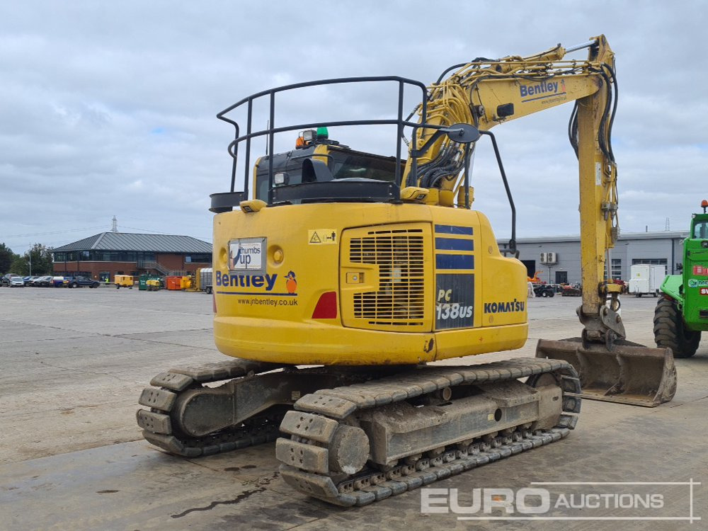 2019 Komatsu PC138US-11 - Верижен багер: снимка 5 2019 Komatsu PC138US-11 - Верижен багер: снимка 5