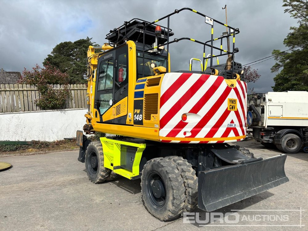 2019 Komatsu PW148-11 - Колесен багер: снимка 2 2019 Komatsu PW148-11 - Колесен багер: снимка 2