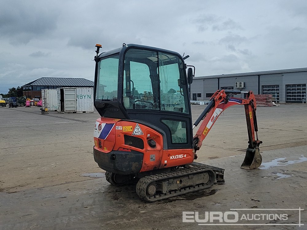 2019 Kubota KX016-4 - Мини багер: снимка 5 2019 Kubota KX016-4 - Мини багер: снимка 5