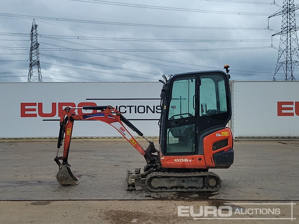 2019 Kubota KX016-4 - Мини багер: снимка 2 2019 Kubota KX016-4 - Мини багер: снимка 2