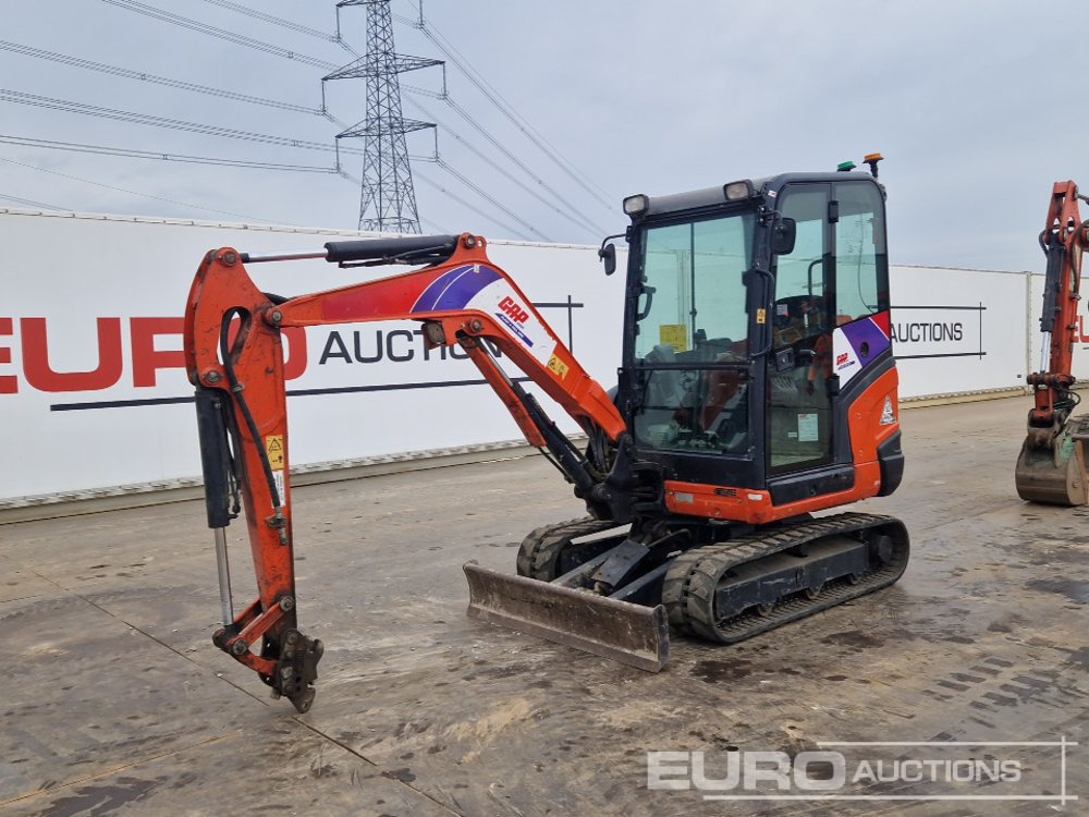 2019 Kubota KX027-4 - Мини багер: снимка 1 2019 Kubota KX027-4 - Мини багер: снимка 1