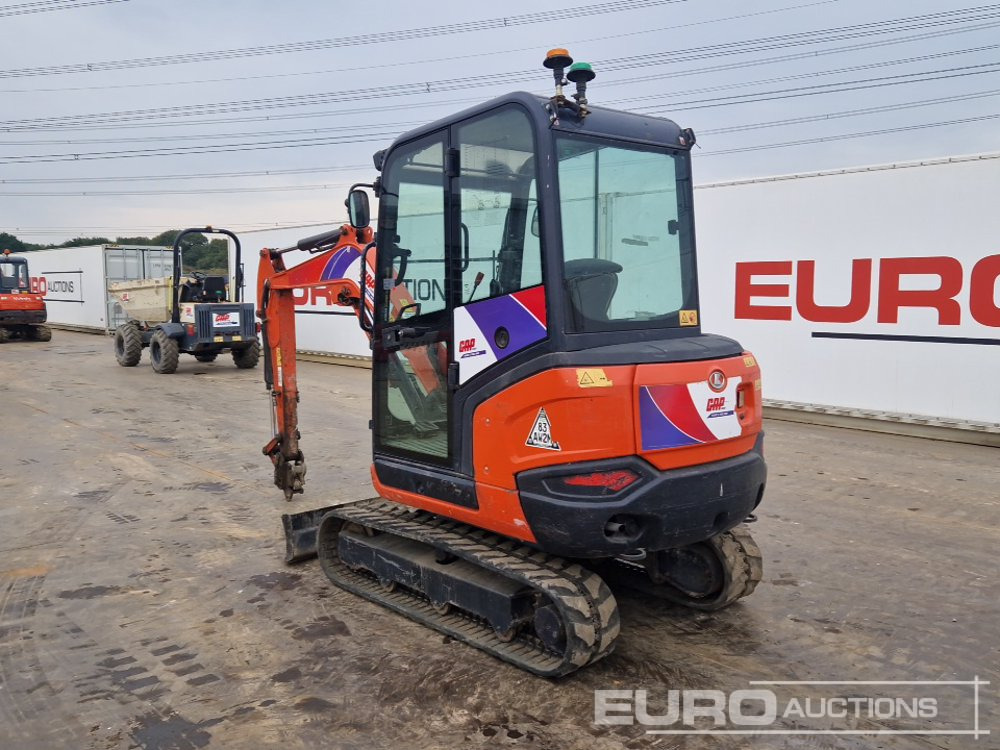 2019 Kubota KX027-4 - Мини багер: снимка 3 2019 Kubota KX027-4 - Мини багер: снимка 3