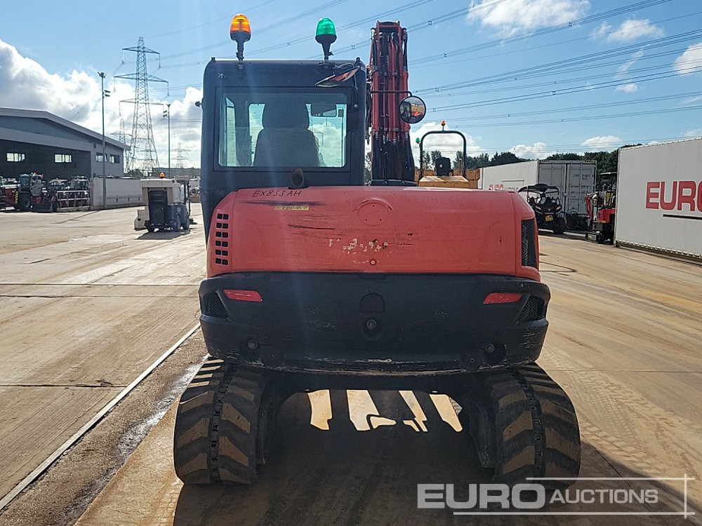 2019 Kubota KX080-4A - Мини багер: снимка 4 2019 Kubota KX080-4A - Мини багер: снимка 4