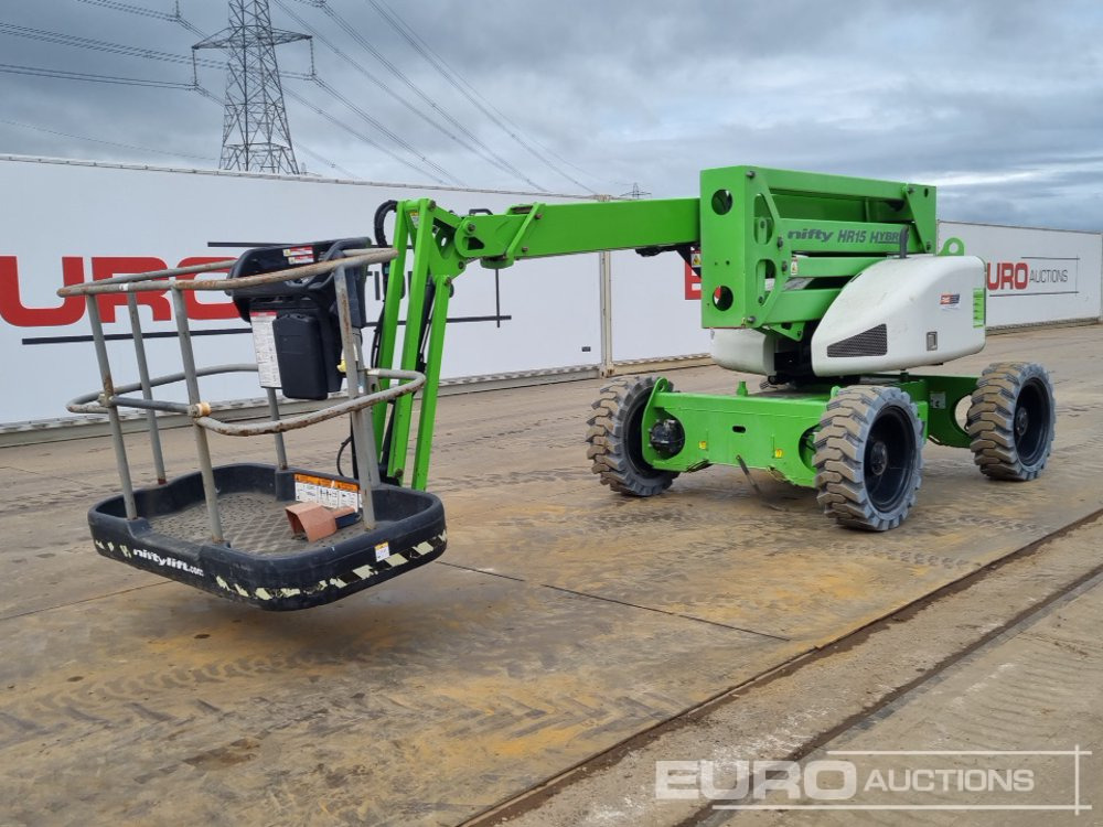 2019 Niftylift HR15 HYBRID - Работна площадка: снимка 1 2019 Niftylift HR15 HYBRID - Работна площадка: снимка 1