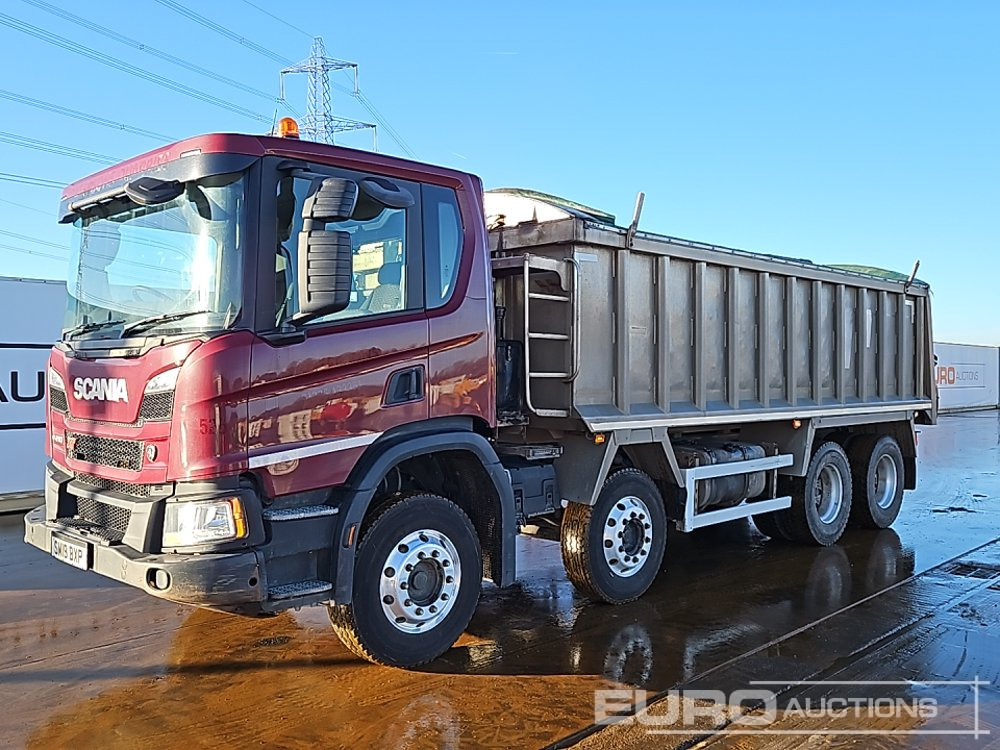2019 Scania P410XT - Самосвал камион: снимка 1 2019 Scania P410XT - Самосвал камион: снимка 1