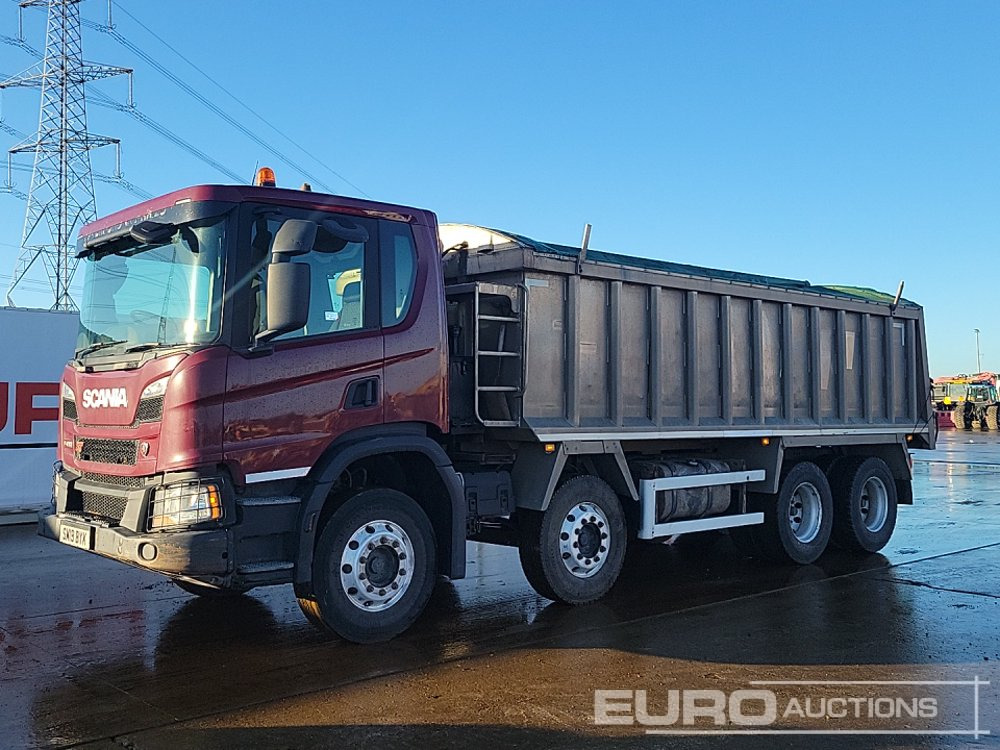 2019 Scania P410XT - Самосвал камион: снимка 1 2019 Scania P410XT - Самосвал камион: снимка 1