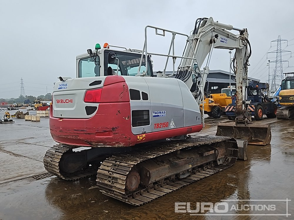 2019 Takeuchi TB2150 - Верижен багер: снимка 5 2019 Takeuchi TB2150 - Верижен багер: снимка 5