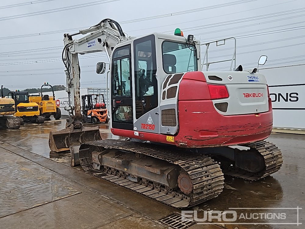 2019 Takeuchi TB2150 - Верижен багер: снимка 3 2019 Takeuchi TB2150 - Верижен багер: снимка 3