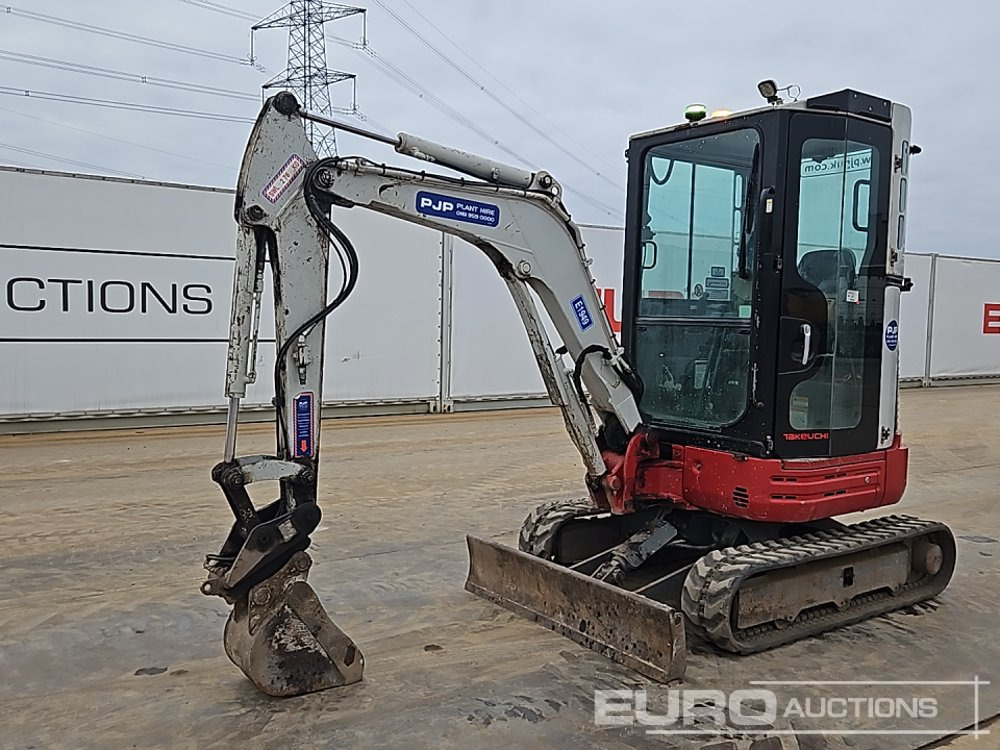 2019 Takeuchi TB23R - Мини багер: снимка 1 2019 Takeuchi TB23R - Мини багер: снимка 1