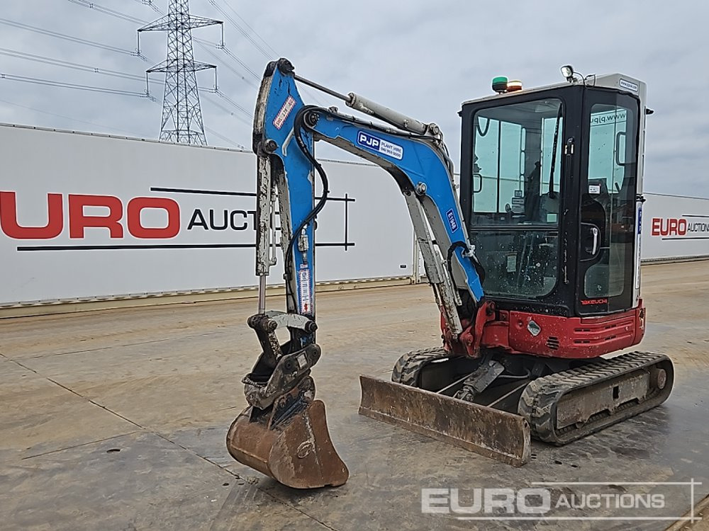 2019 Takeuchi TB23R - Мини багер: снимка 1 2019 Takeuchi TB23R - Мини багер: снимка 1