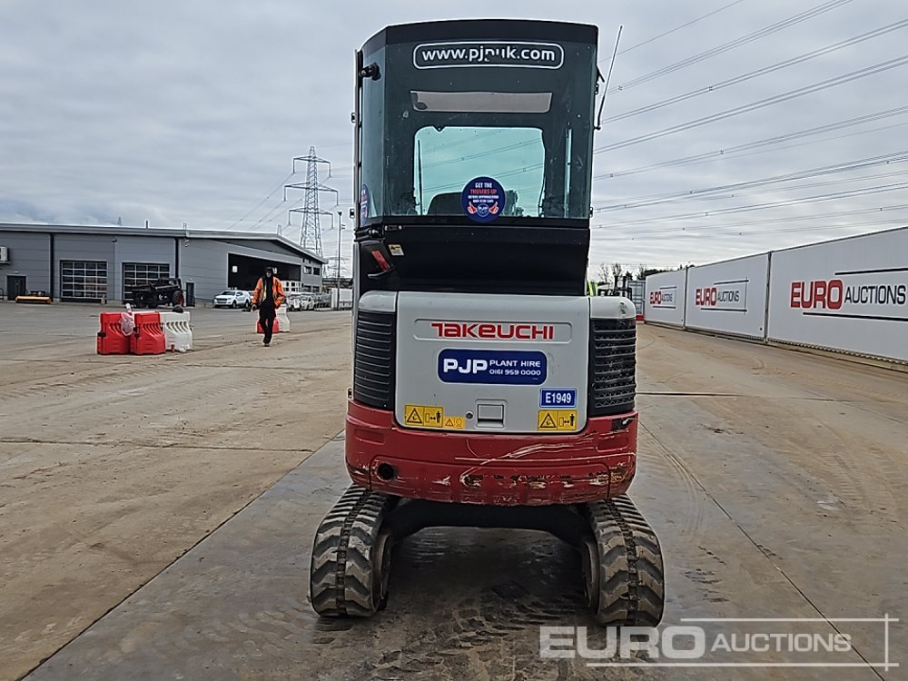 2019 Takeuchi TB23R - Мини багер: снимка 4 2019 Takeuchi TB23R - Мини багер: снимка 4
