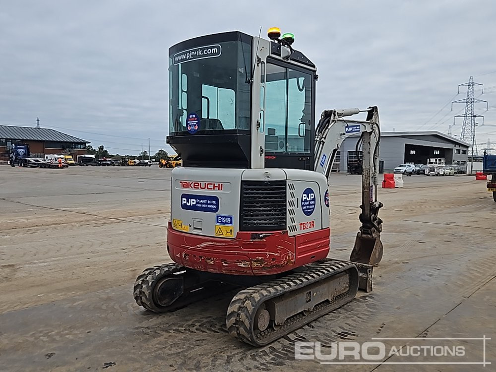 2019 Takeuchi TB23R - Мини багер: снимка 5 2019 Takeuchi TB23R - Мини багер: снимка 5