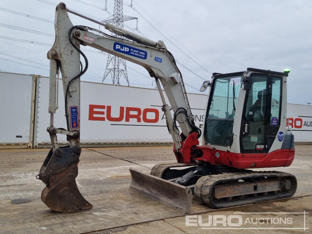 2019 Takeuchi TB250 - Мини багер: снимка 1 2019 Takeuchi TB250 - Мини багер: снимка 1