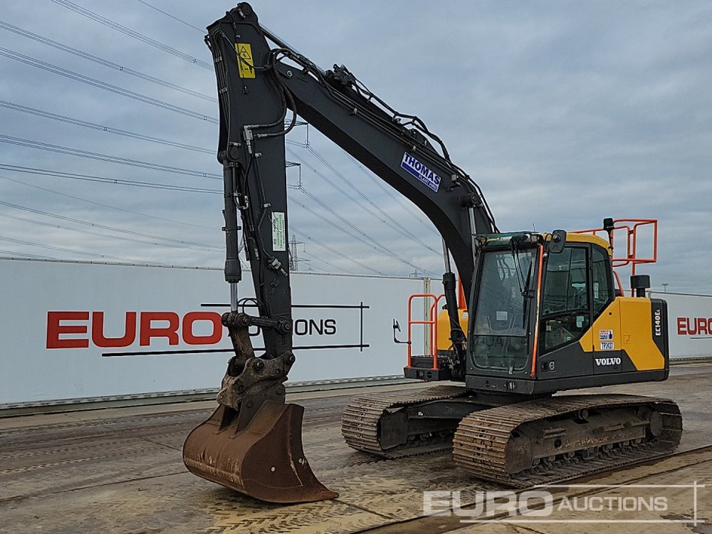 2019 Volvo EC140EL - Верижен багер: снимка 1 2019 Volvo EC140EL - Верижен багер: снимка 1