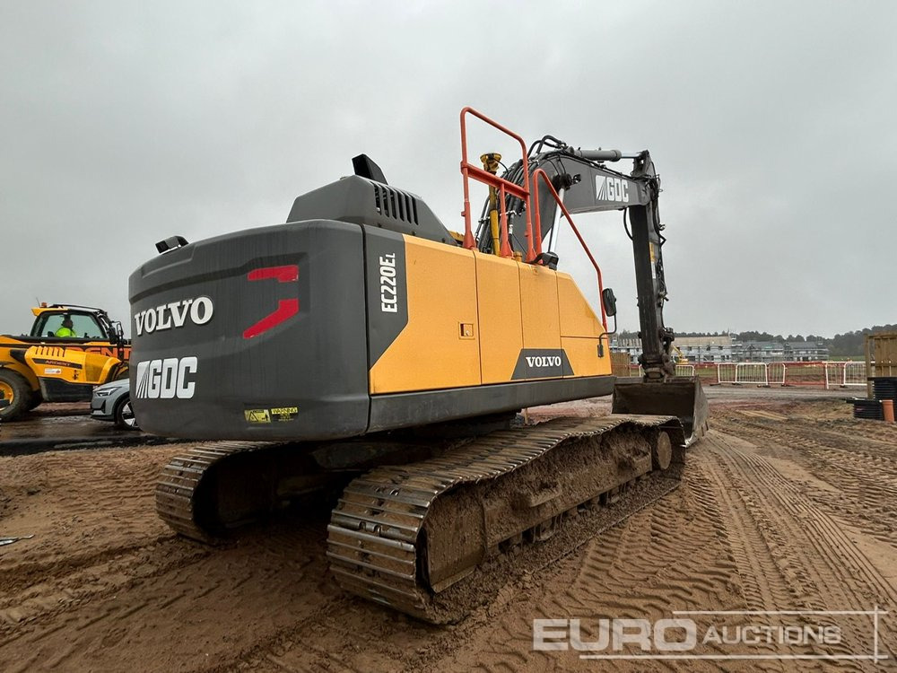 2019 Volvo EC220EL - Верижен багер: снимка 3 2019 Volvo EC220EL - Верижен багер: снимка 3