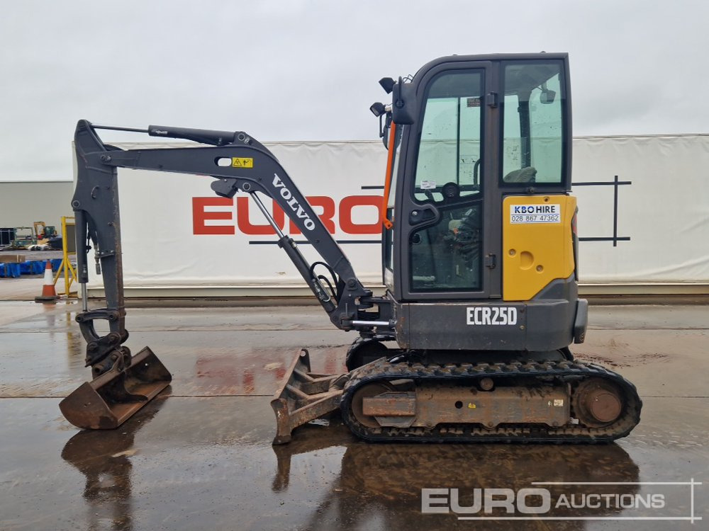 2019 Volvo ECR25D - Мини багер: снимка 2 2019 Volvo ECR25D - Мини багер: снимка 2