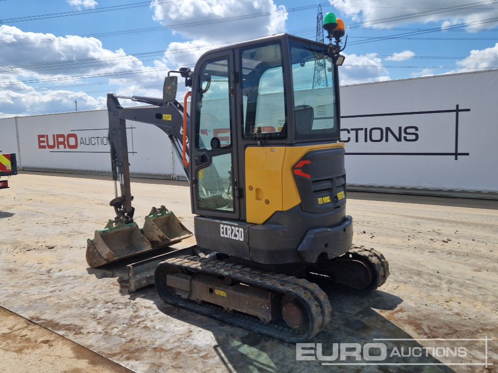 2019 Volvo ECR25D - Мини багер: снимка 3 2019 Volvo ECR25D - Мини багер: снимка 3