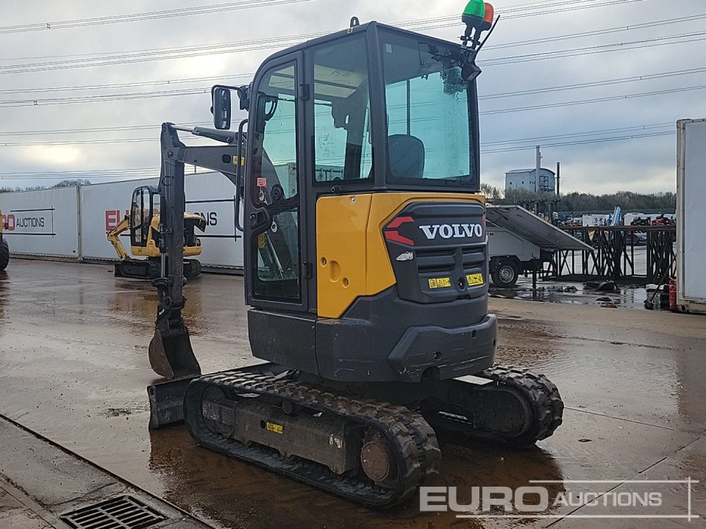 2019 Volvo ECR25D - Мини багер: снимка 3 2019 Volvo ECR25D - Мини багер: снимка 3