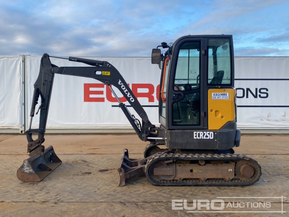 2019 Volvo ECR25D - Мини багер: снимка 2 2019 Volvo ECR25D - Мини багер: снимка 2