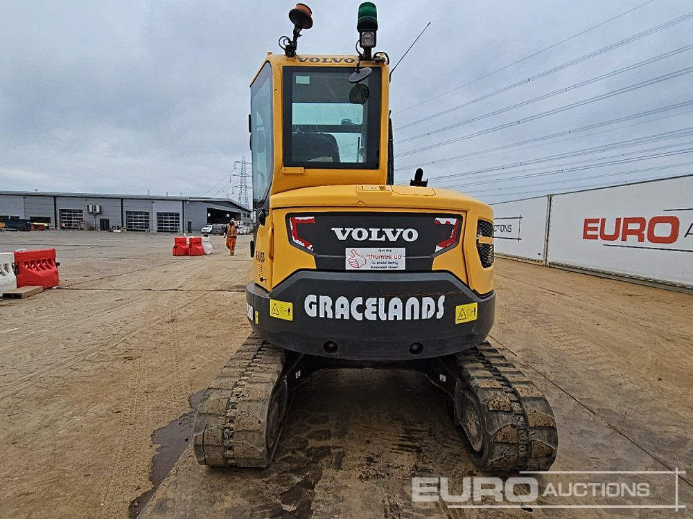 2019 Volvo ECR58D - Мини багер: снимка 4 2019 Volvo ECR58D - Мини багер: снимка 4