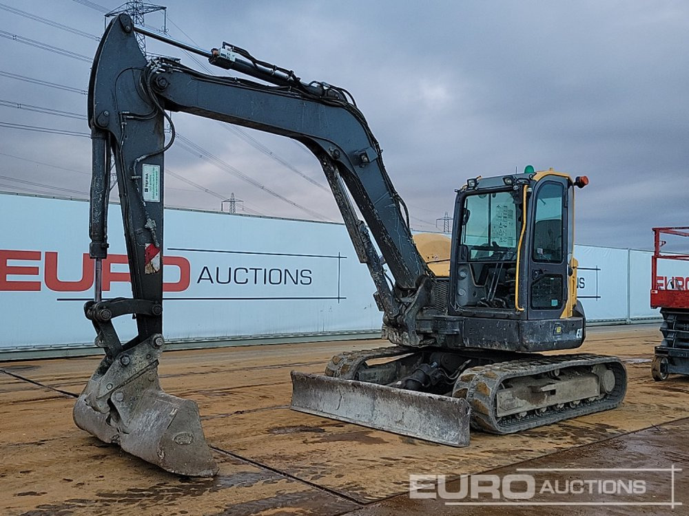 2019 Volvo ECR88D - Мини багер: снимка 1 2019 Volvo ECR88D - Мини багер: снимка 1