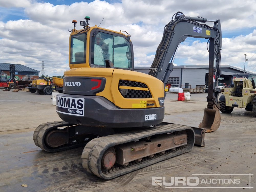 2019 Volvo ECR88D - Мини багер: снимка 5 2019 Volvo ECR88D - Мини багер: снимка 5