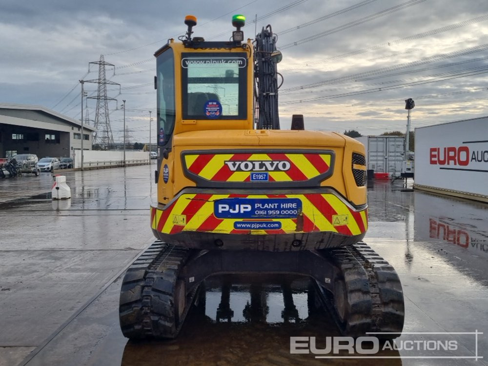 2019 Volvo ECR88D - Мини багер: снимка 4 2019 Volvo ECR88D - Мини багер: снимка 4