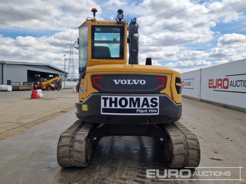 2019 Volvo ECR88D - Мини багер: снимка 4 2019 Volvo ECR88D - Мини багер: снимка 4