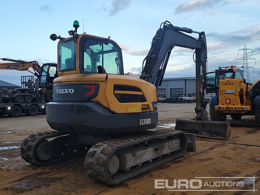 2019 Volvo ECR88D - Мини багер: снимка 5 2019 Volvo ECR88D - Мини багер: снимка 5