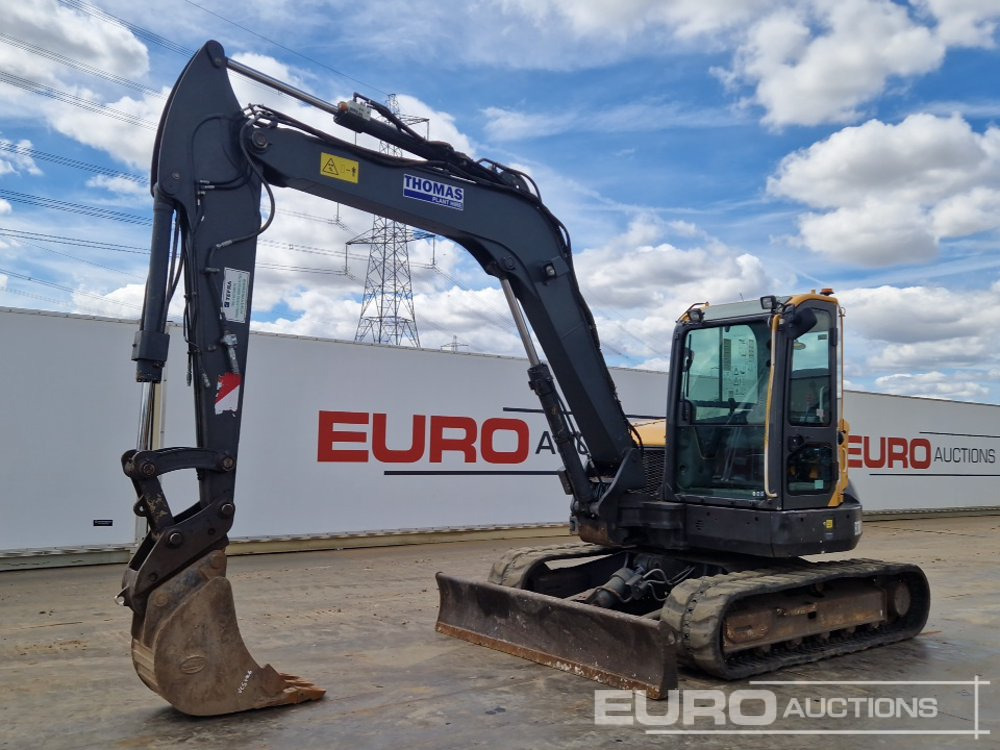 2019 Volvo ECR88D - Мини багер: снимка 1 2019 Volvo ECR88D - Мини багер: снимка 1