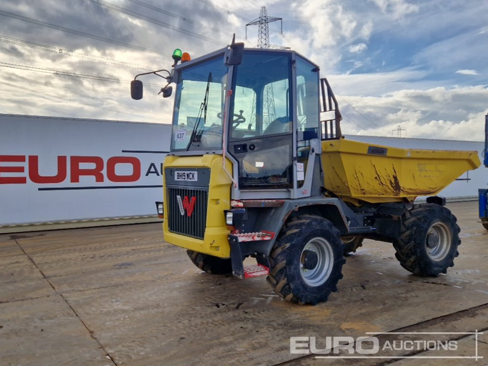 2019 Wacker Neuson DV60 - Мини самосвал: снимка 1 2019 Wacker Neuson DV60 - Мини самосвал: снимка 1