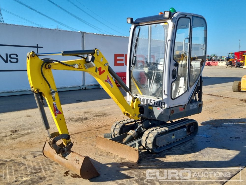 2019 Wacker Neuson ET16 - Мини багер: снимка 1 2019 Wacker Neuson ET16 - Мини багер: снимка 1
