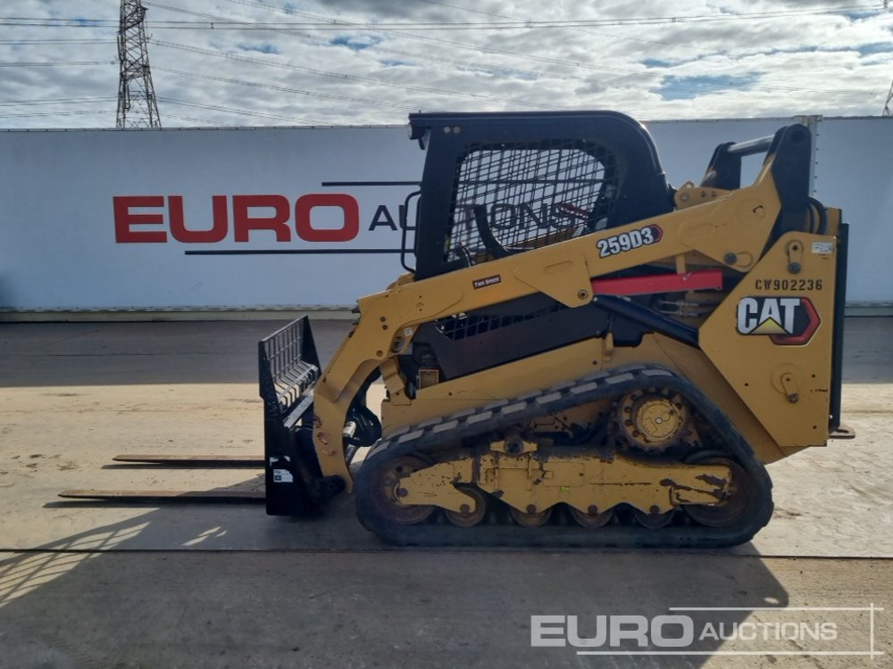 2020 CAT 259D3 - Мини челен товарач: снимка 2 2020 CAT 259D3 - Мини челен товарач: снимка 2
