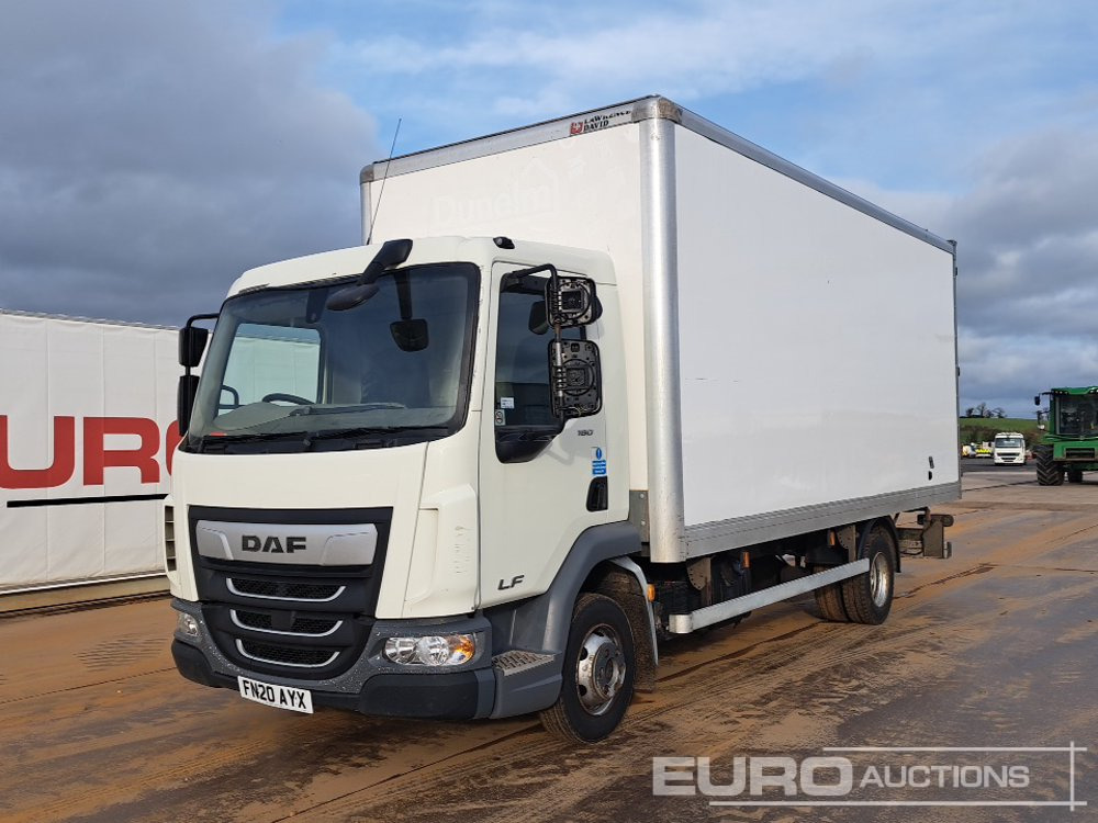 2020 DAF LF180 - Камион фургон: снимка 1 2020 DAF LF180 - Камион фургон: снимка 1
