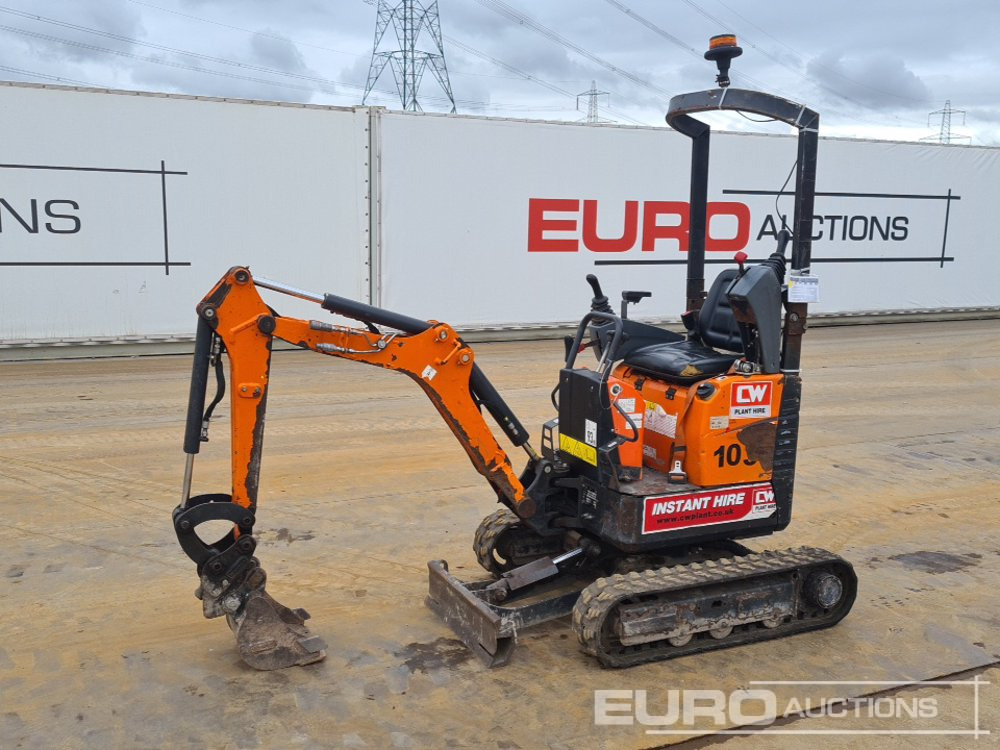 2020 Doosan DX10Z - Мини багер: снимка 1 2020 Doosan DX10Z - Мини багер: снимка 1