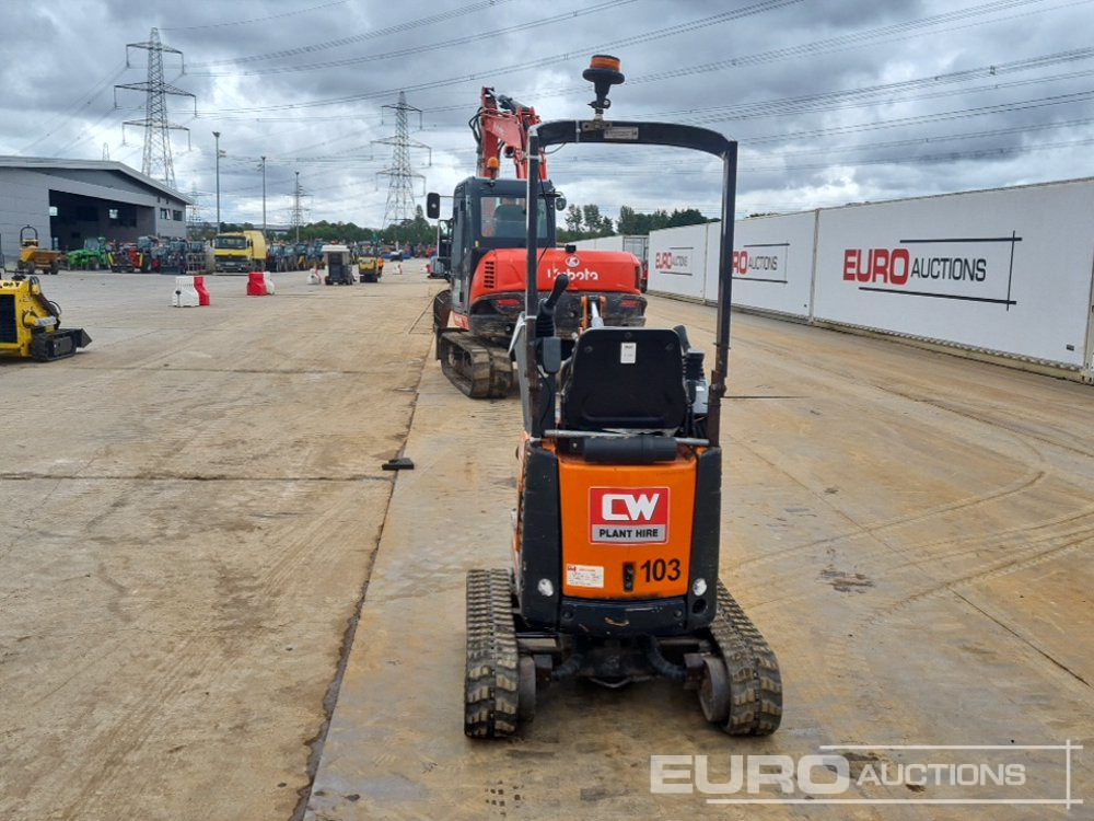 2020 Doosan DX10Z - Мини багер: снимка 4 2020 Doosan DX10Z - Мини багер: снимка 4