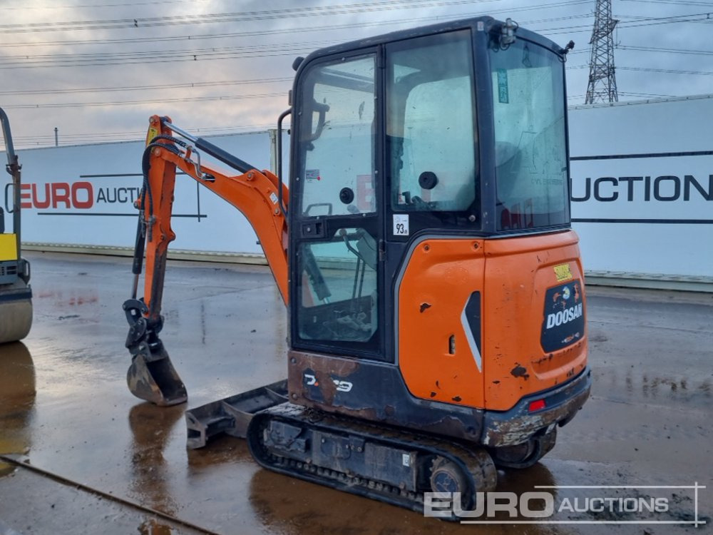 2020 Doosan DX19 - Мини багер: снимка 3 2020 Doosan DX19 - Мини багер: снимка 3