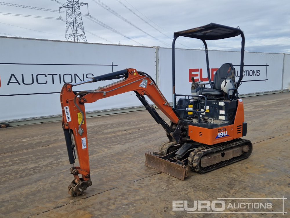 2020 Hitachi ZX19U-6 YR - Мини багер: снимка 1 2020 Hitachi ZX19U-6 YR - Мини багер: снимка 1