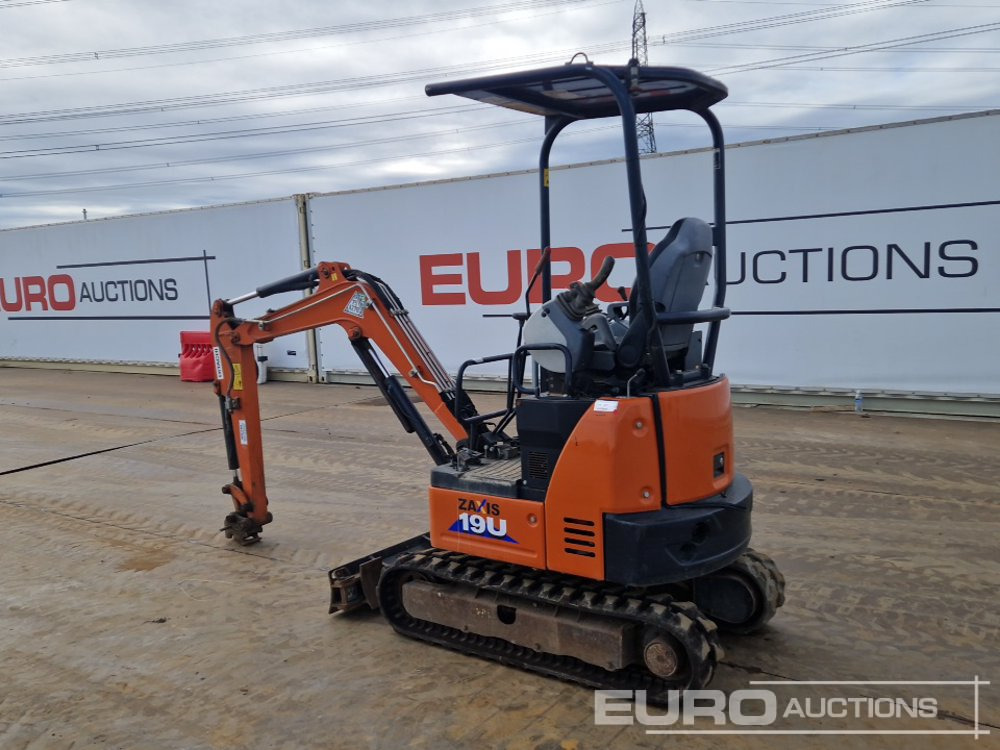 2020 Hitachi ZX19U-6 YR - Мини багер: снимка 3 2020 Hitachi ZX19U-6 YR - Мини багер: снимка 3