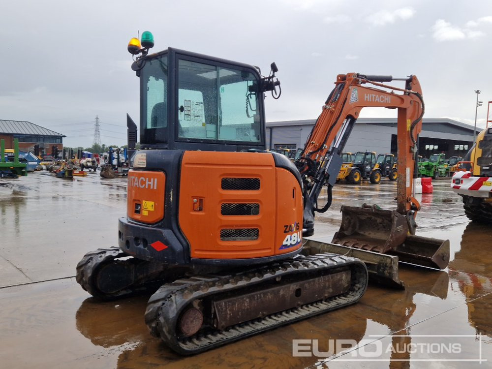 2020 Hitachi ZX48U-6CLR - Мини багер: снимка 5 2020 Hitachi ZX48U-6CLR - Мини багер: снимка 5