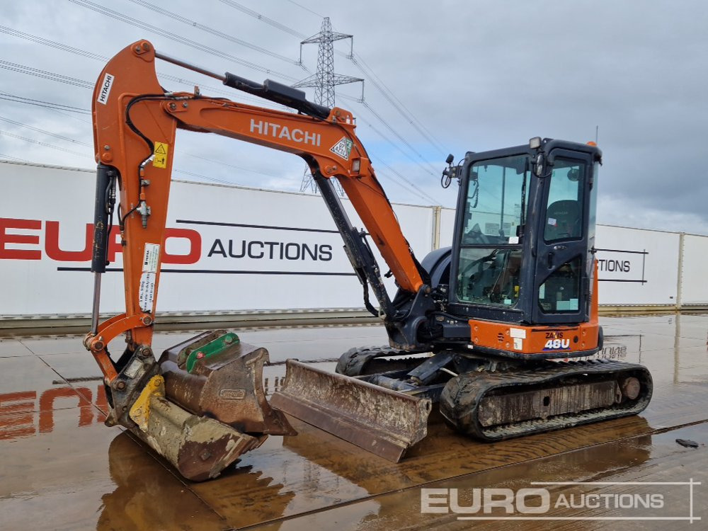 2020 Hitachi ZX48U-6CLR - Мини багер: снимка 1 2020 Hitachi ZX48U-6CLR - Мини багер: снимка 1