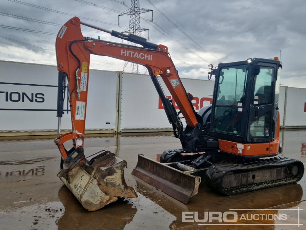2020 Hitachi ZX48U-6CLR - Мини багер: снимка 1 2020 Hitachi ZX48U-6CLR - Мини багер: снимка 1
