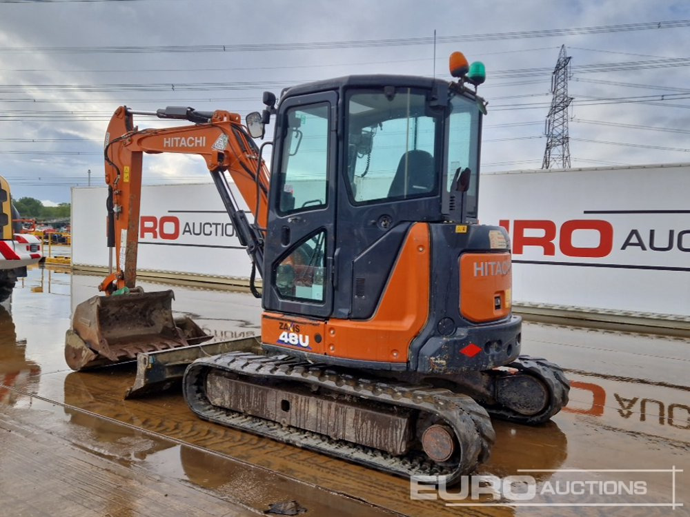 2020 Hitachi ZX48U-6CLR - Мини багер: снимка 3 2020 Hitachi ZX48U-6CLR - Мини багер: снимка 3