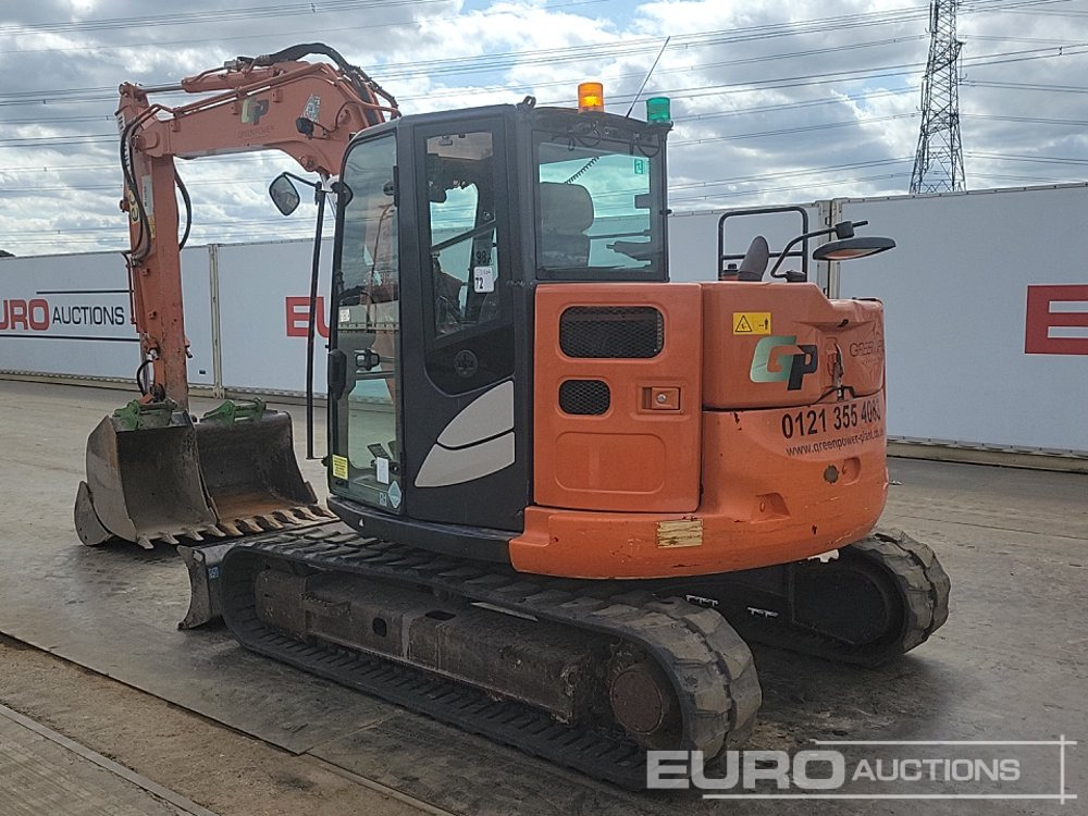 2020 Hitachi ZX85USB-6 - Мини багер: снимка 3 2020 Hitachi ZX85USB-6 - Мини багер: снимка 3