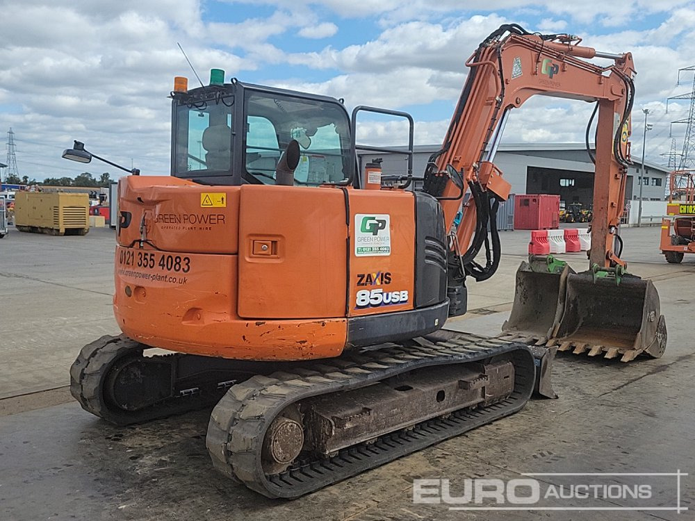 2020 Hitachi ZX85USB-6 - Мини багер: снимка 5 2020 Hitachi ZX85USB-6 - Мини багер: снимка 5