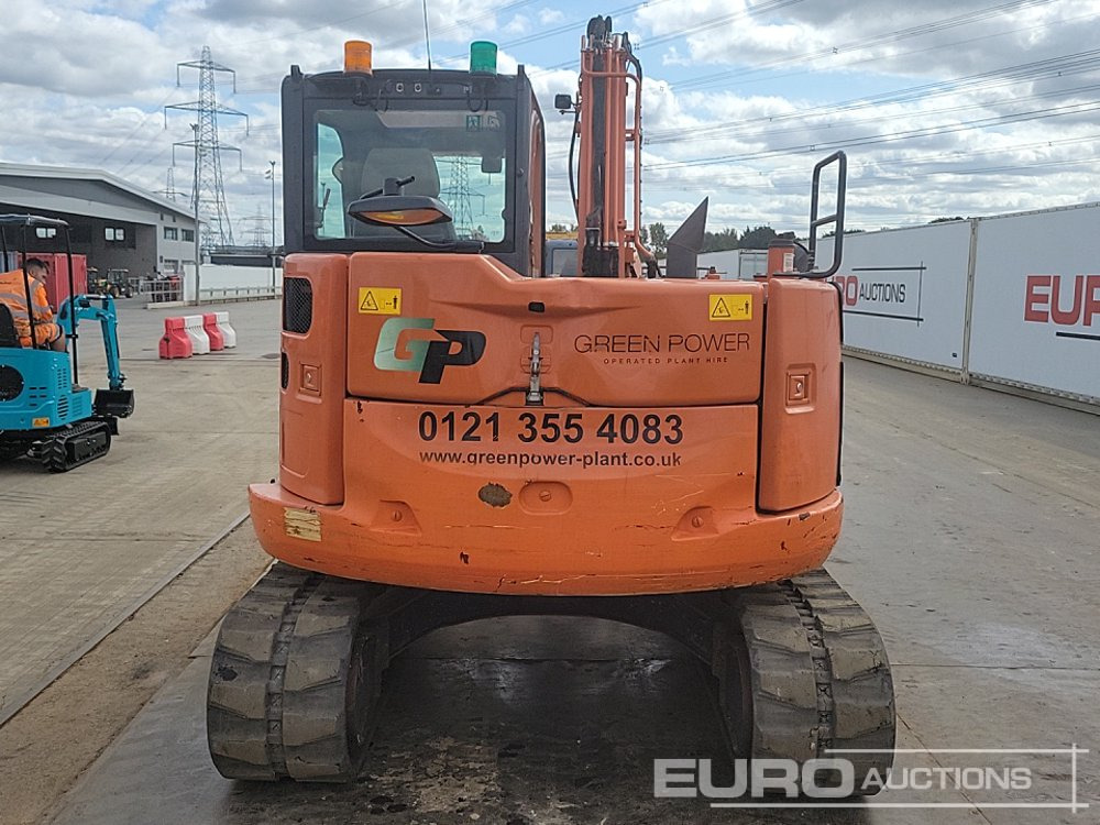 2020 Hitachi ZX85USB-6 - Мини багер: снимка 4 2020 Hitachi ZX85USB-6 - Мини багер: снимка 4