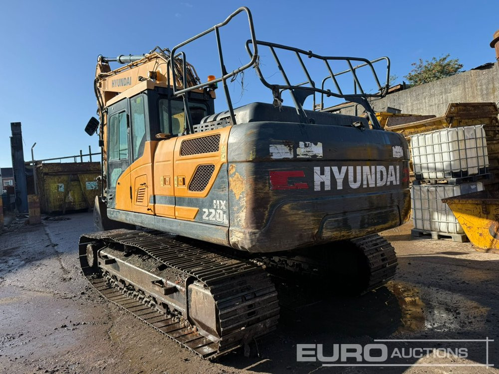 2020 Hyundai HX220L - Верижен багер: снимка 3 2020 Hyundai HX220L - Верижен багер: снимка 3